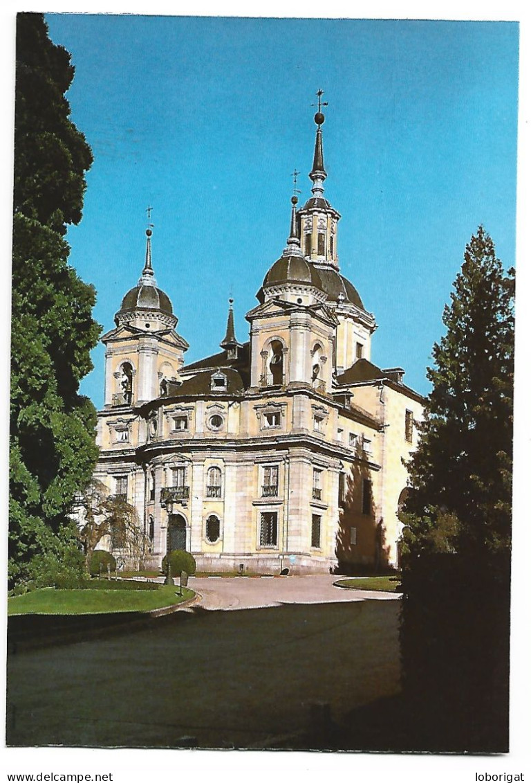 COLEGIATA / COLLEGIATE CHURCH.- PALACIO REAL DE LA GRANJA DE SAN ILDEFONSO.- SEGOVIA.- ( ESPAÑA ). - Segovia