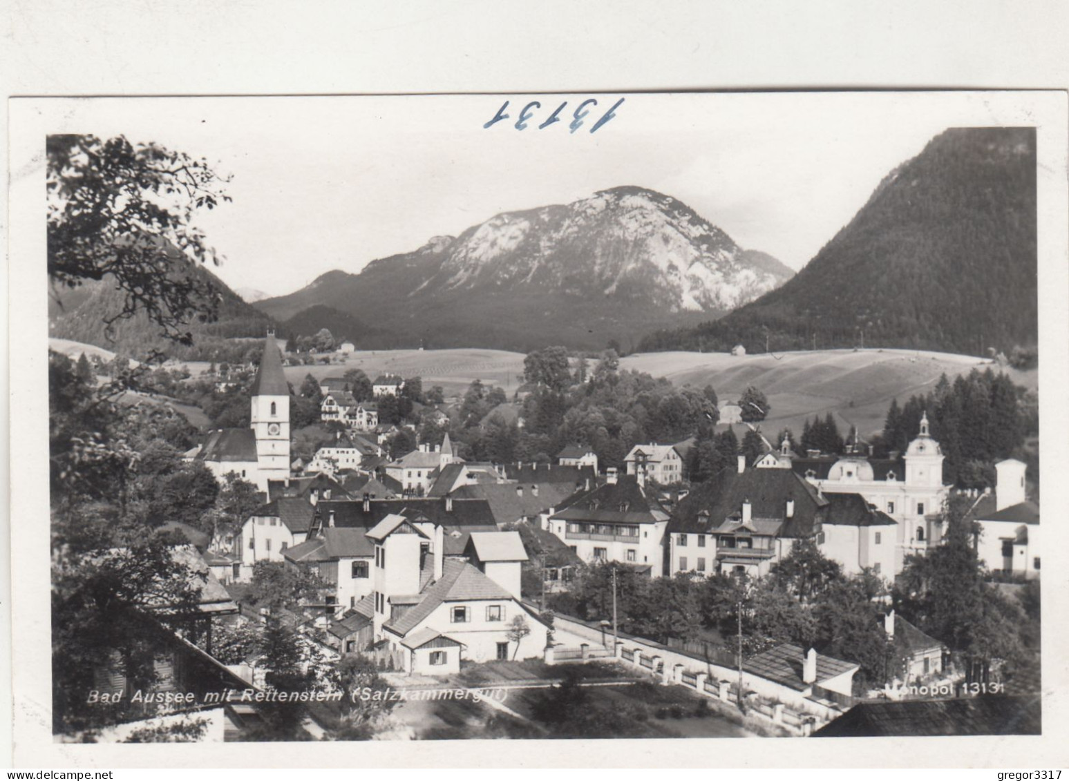 D9022) BAD AUSSEE Im Salzkammergut Mit Rettenstein - Häuser DETAILS - Kirchen - Alte Hochglanz FOTO AK - Ausserland