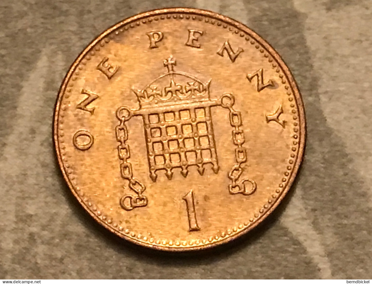 Münze Münzen Umlaufmünze Großbritannien 1 Penny 1999 - 1 Penny & 1 New Penny