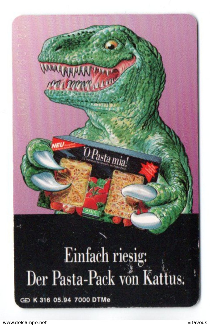 Kattus Télécarte Allemagne K 316 Phonecard Telefonkarte (J 913) - K-Serie : Serie Clienti