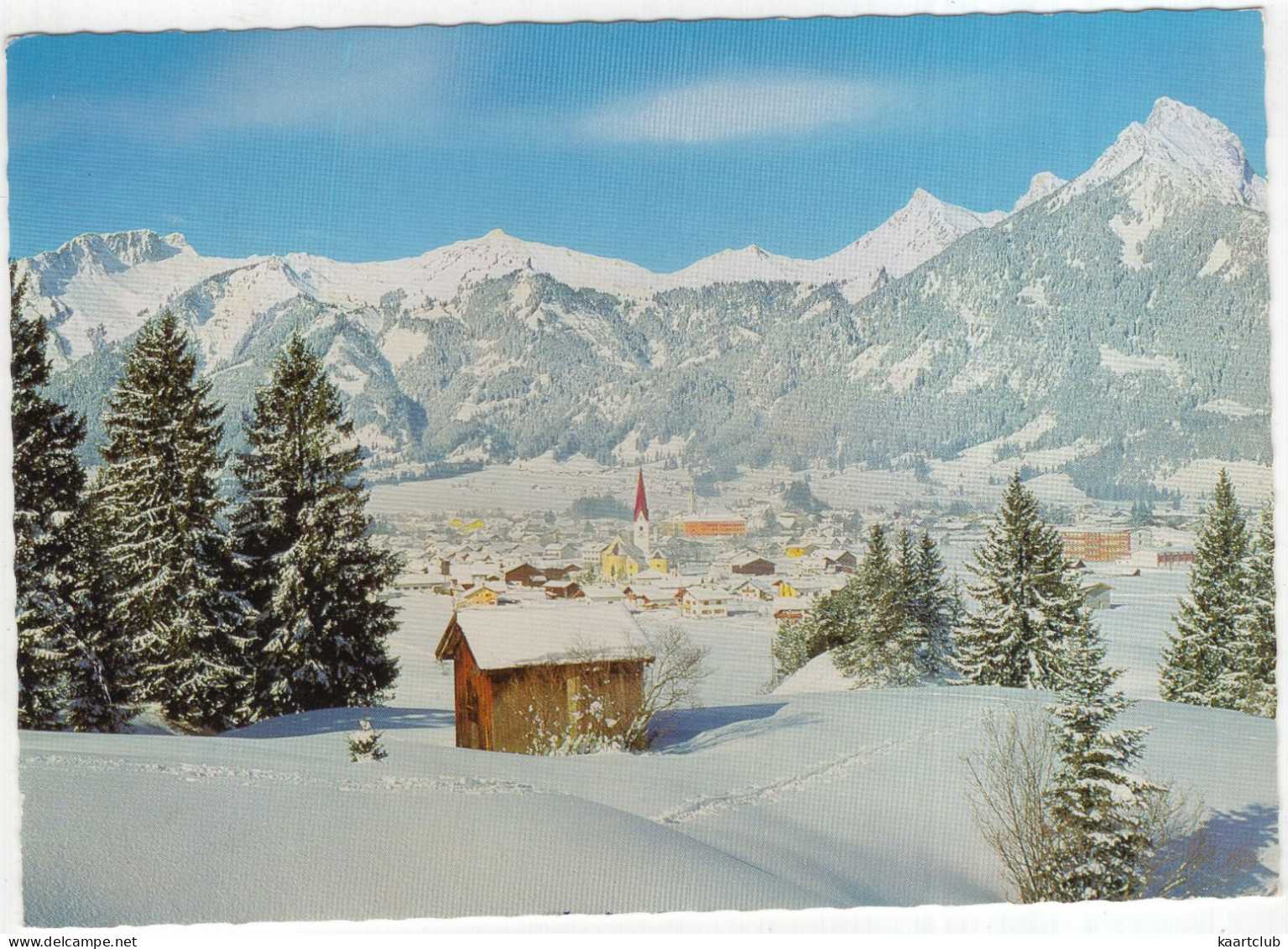 Reutte-Breitenwang 854 M / Tirol Mit Gaichtspitze, Hahnenkamm, Titzl, Schneid Und Gernspitze - (Österreich/Austria) - Reutte