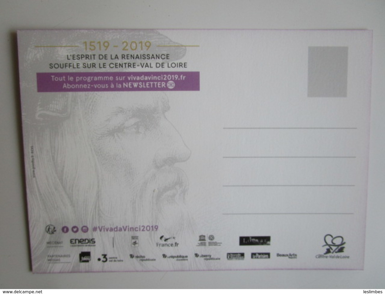 Viva Leonardo Da Vinci 2019: 500 Ans De Renaissance(s) En Centre - Val De Loire France. Observez... - Ausstellungen