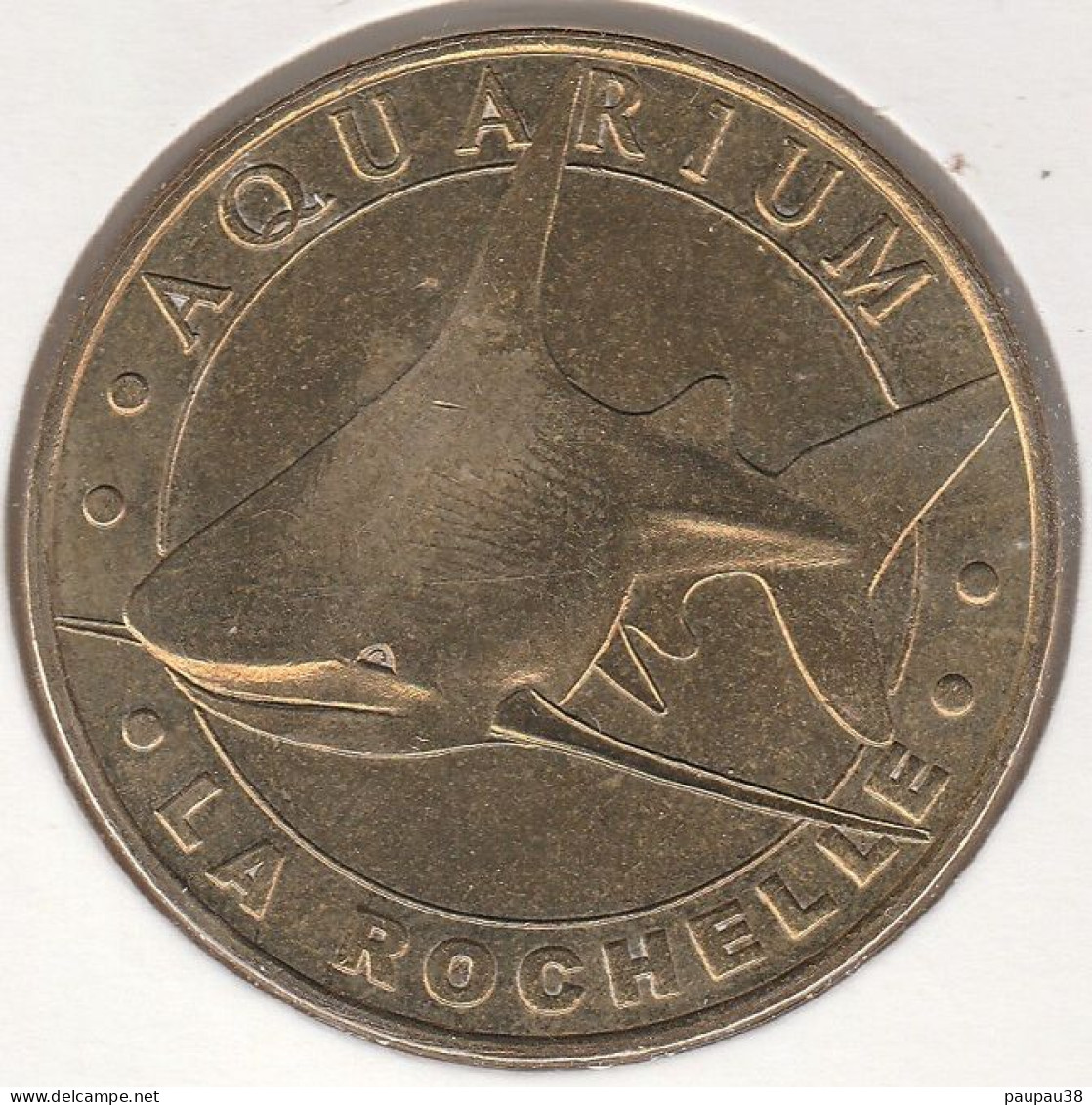 MONNAIE DE PARIS 2003 -17 LA ROCHELLE Aquarium De La Rochelle - Le Requin Gris - 2003