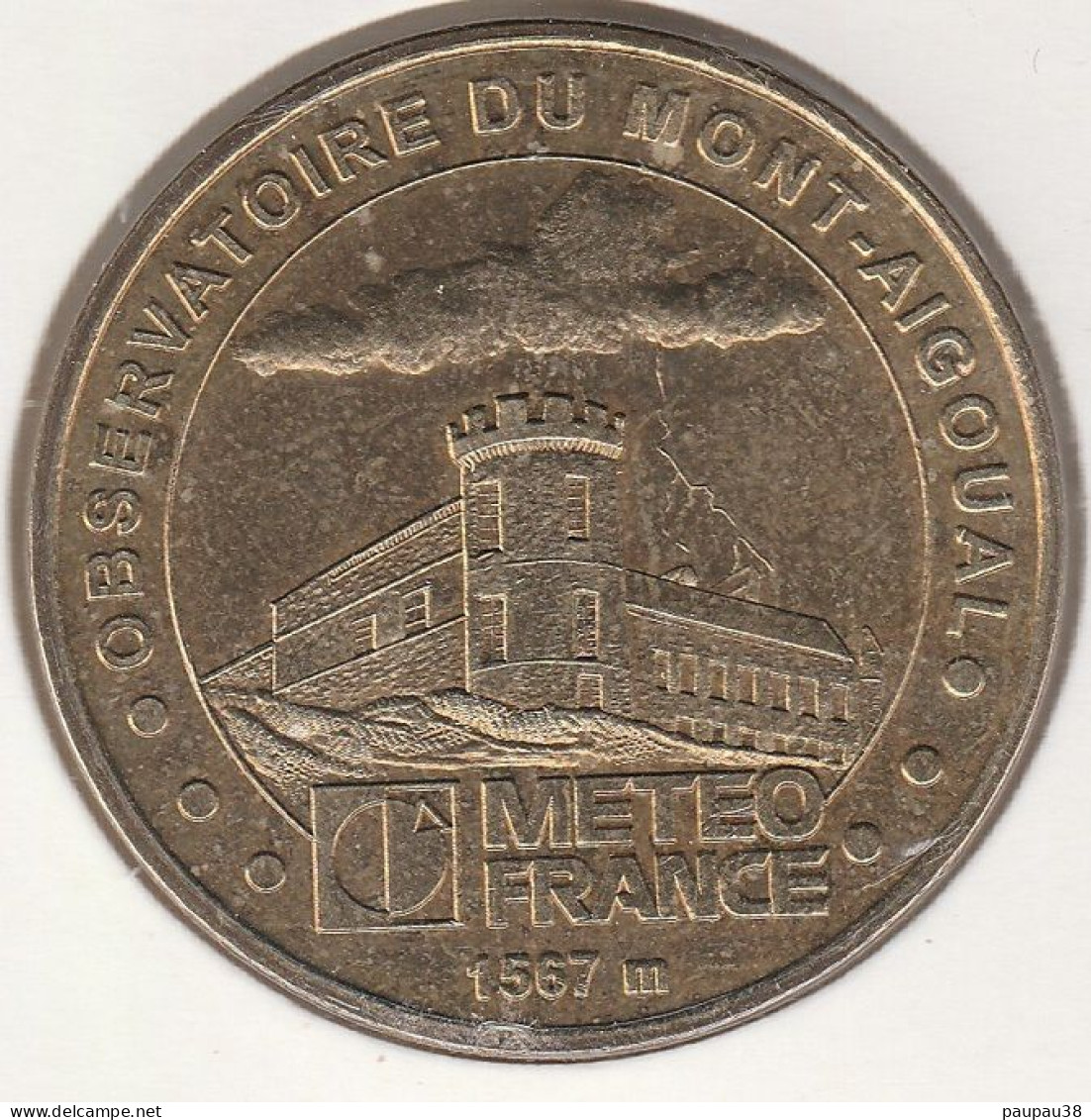 MONNAIE DE PARIS 2003 - 30 VALLERAUGUE Observatoire Du Mont Aigoual - 2003