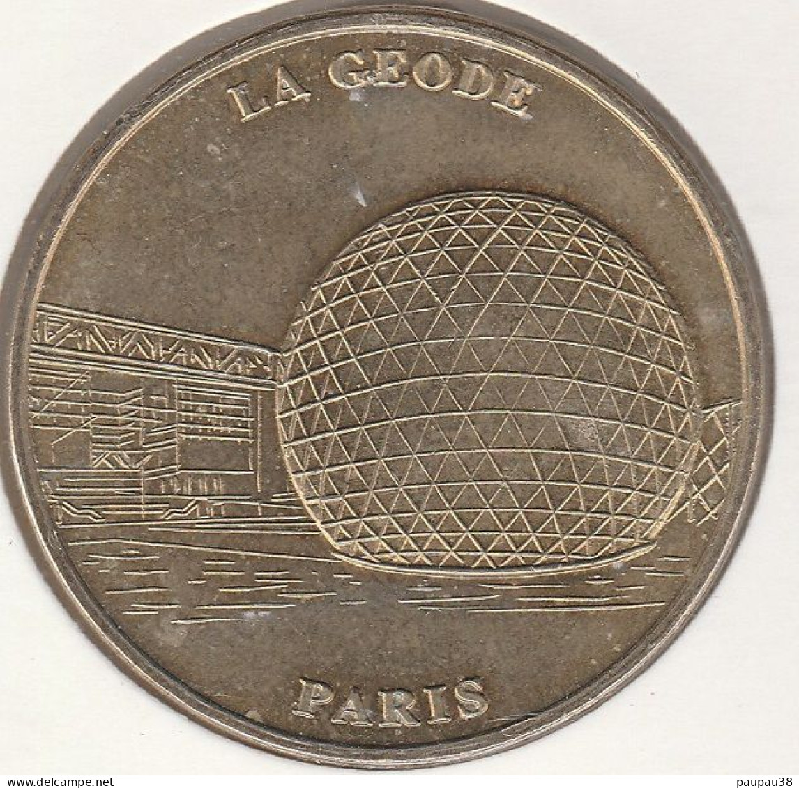 MONNAIE DE PARIS 2003 - 75 PARIS La Géode -  La Géode Avec Facettes Face Simple - 2003