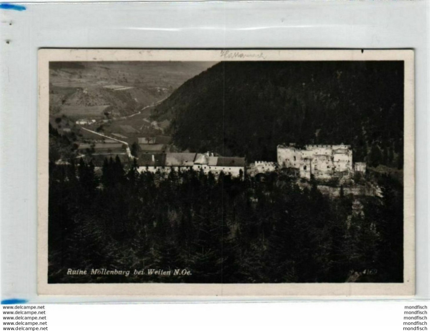 Weiten 1930 - Ruine Mollenburg - Melk