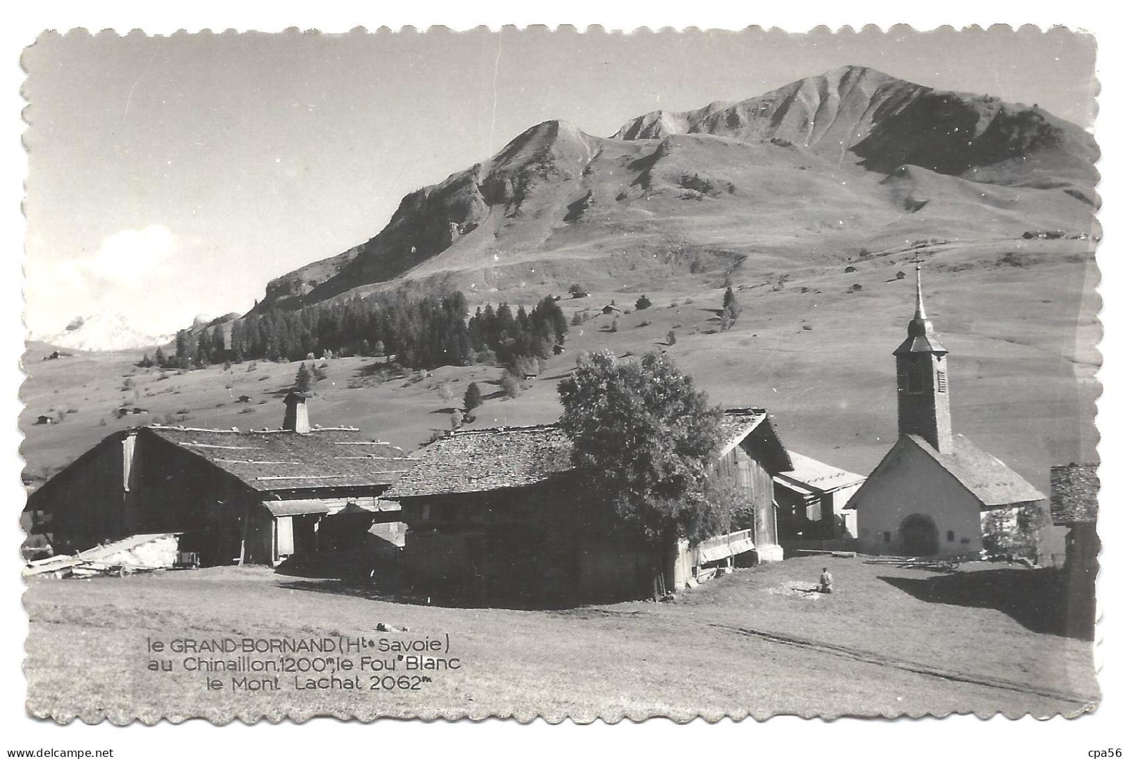 LE GRAND BORNAND - Au CHINAILLON - Le FOU BLANC - Le MONT LACHAT - Le Grand Bornand