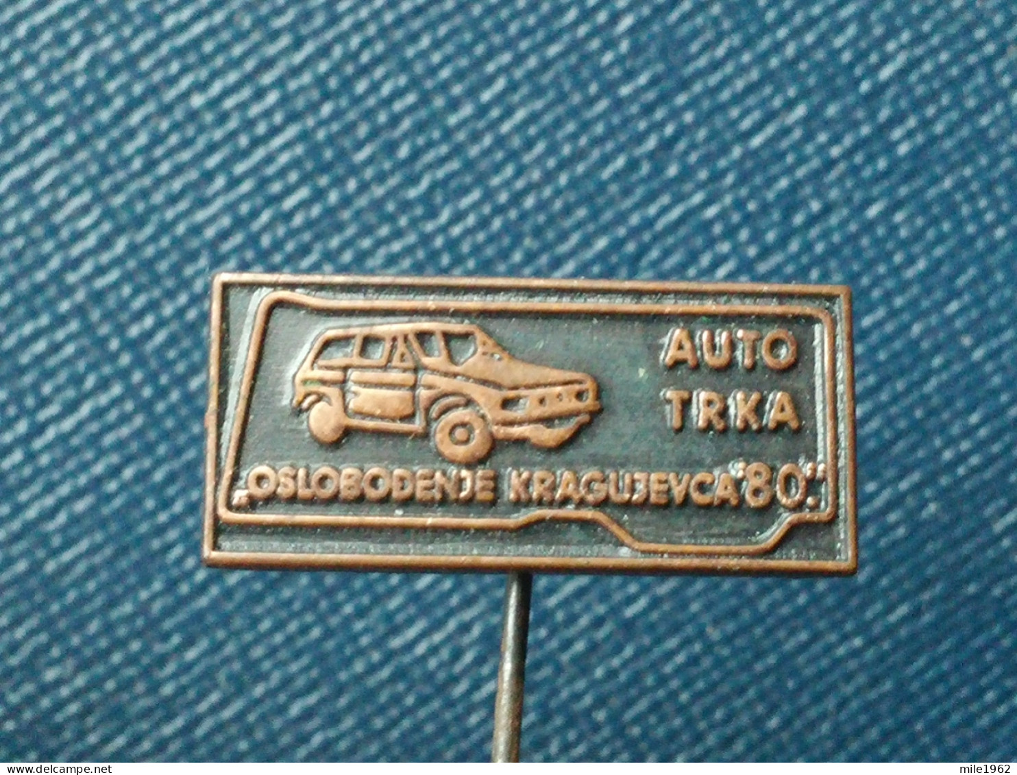 BADGE Z-35-2 - AUTO, CAR, ZASTAVA, CROSS, RALLY KRAGUJEVAC, SERBIA - Rallye