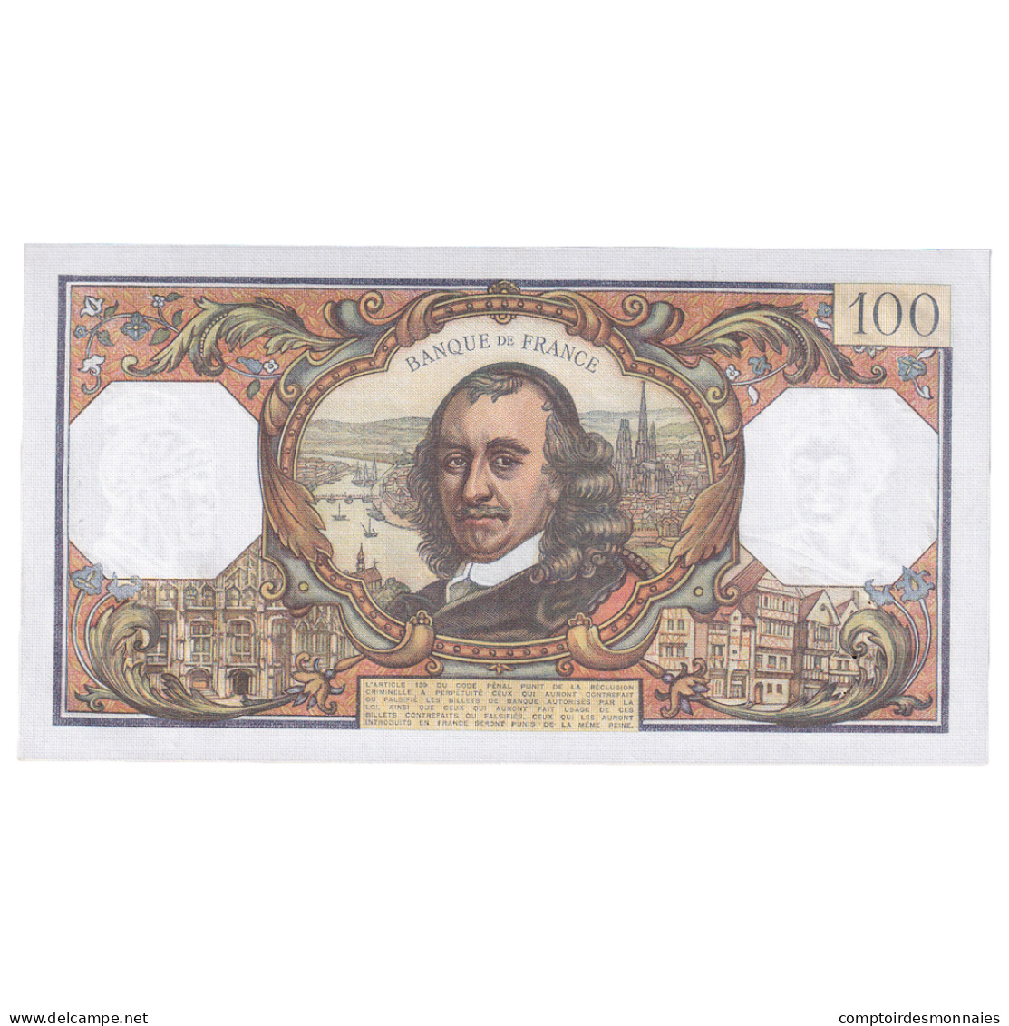 France, 100 Francs, Corneille, 1971, R.572, TTB+, Fayette:65.36, KM:149d - 100 F 1964-1979 ''Corneille''