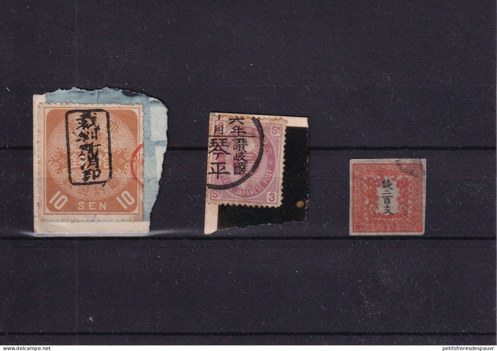 JAPON - End Of 1800’s & Early 1900’s – Small Collection To Be Studied – Used – Very Fine - Gebraucht