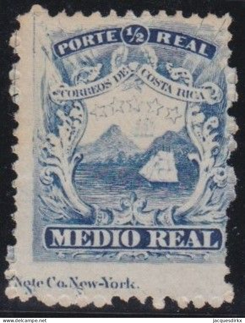 Costa Rica       .  Y&T    .  1   .    **         .    MNH - Costa Rica