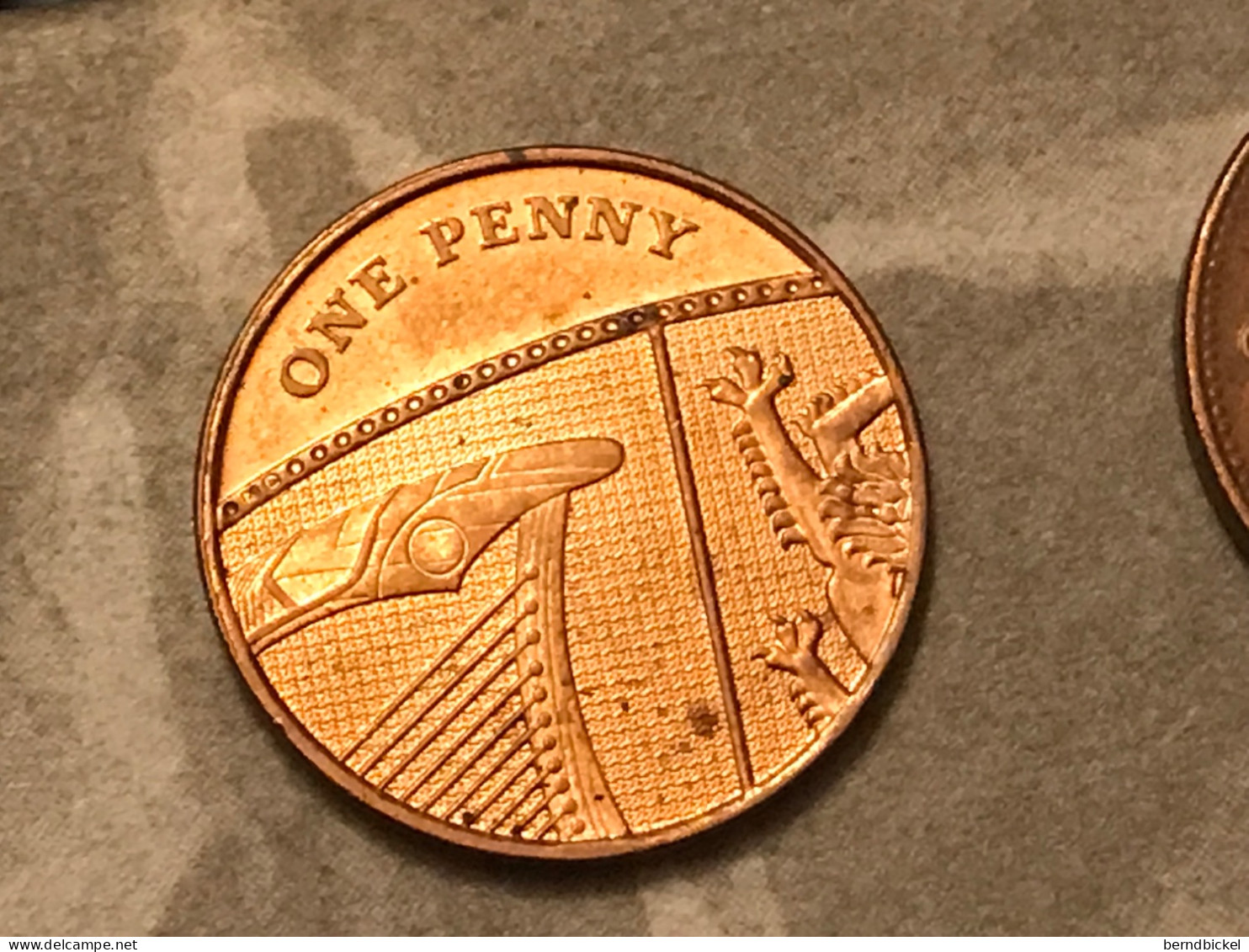 Münze Münzen Umlaufmünze Großbritannien 1 Penny 2008 - 1 Penny & 1 New Penny
