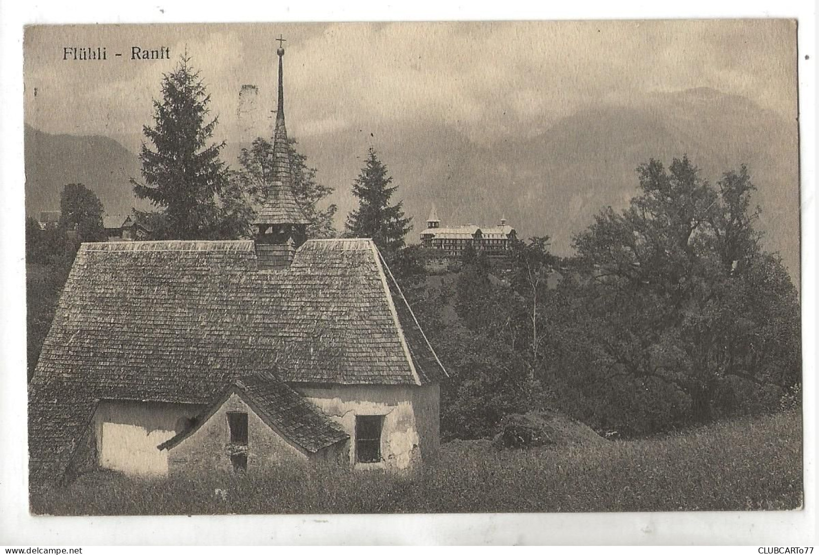 Flühli (Suisse, Lucerne) : Ranft Env 1920 PF. - Flühli