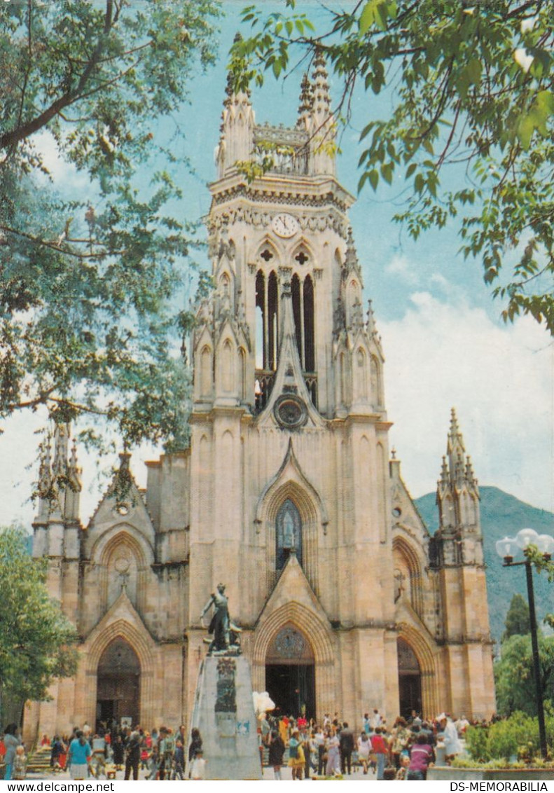 Colombia Bogota - Iglesia Nuestra Senora De Lourdes Old Postcard - Colombie