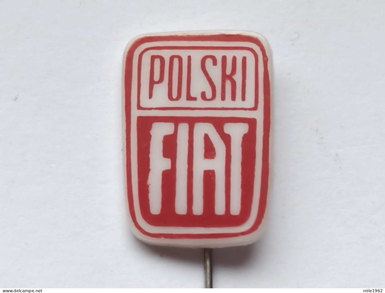 BADGE Z-35-8 - AUTO CAR , POLSKI FIAT  - Fiat