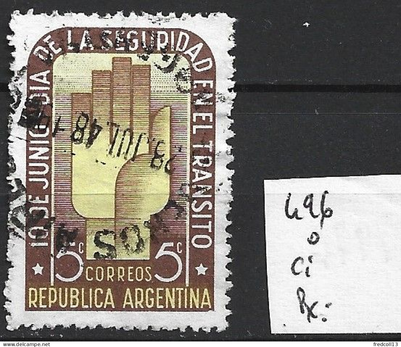 ARGENTINE 495 Oblitéré Côte 0.20 € - Oblitérés