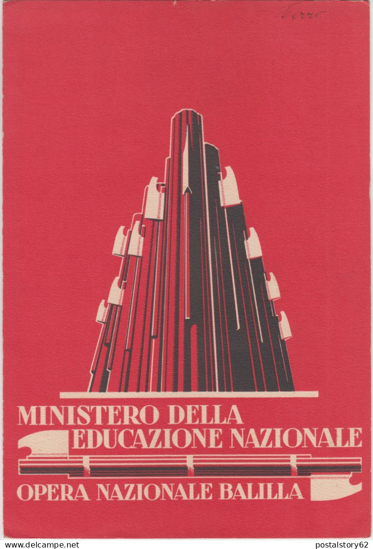 Ministero Dell' Educazione Nazionale - Pagella Scolastica - Opera Nazionale Balilla, Anno Scolastico 1929/30 Padova - Diplômes & Bulletins Scolaires