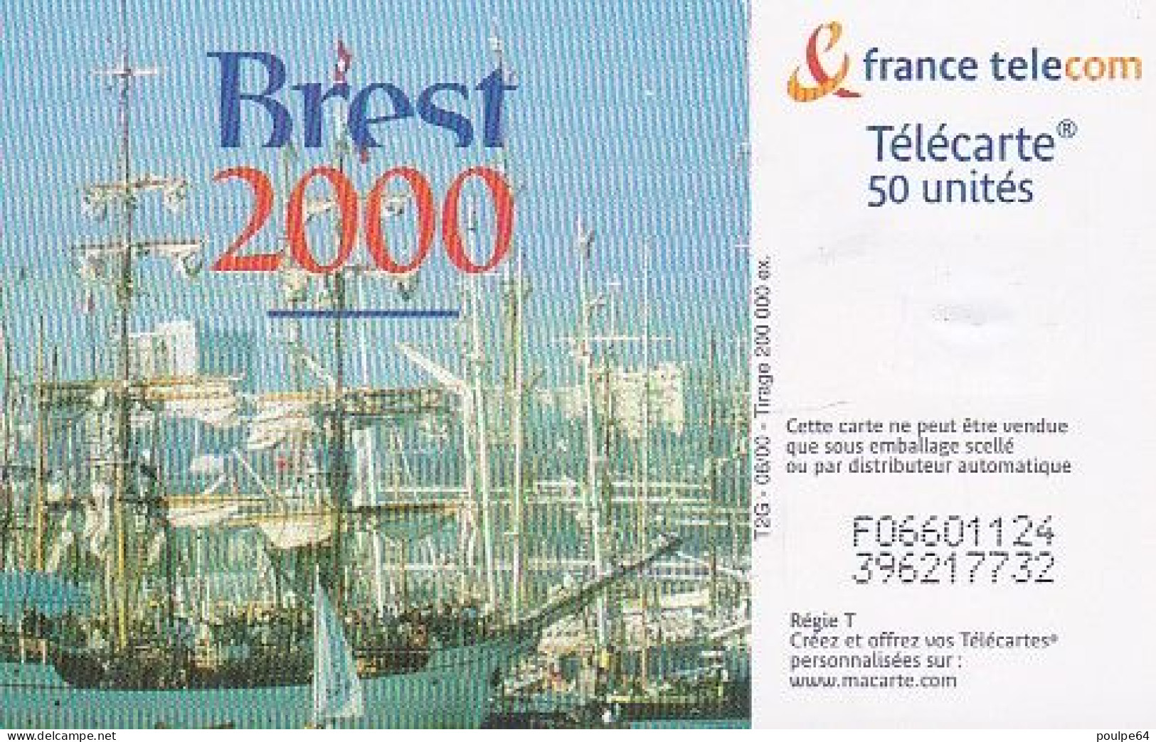 F1064  06/2000 - BREST 2000 - 50 LG1 - 2000