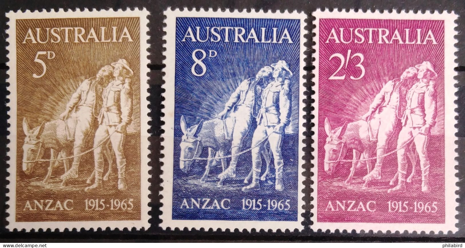 AUSTRALIE                     N° 308/310                      NEUF** - Neufs