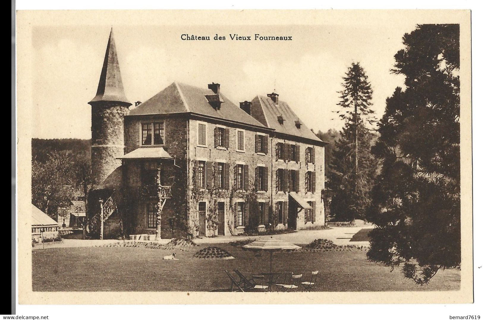 Belgique  - Hamoir  Sur Ourthe -   Chateau  Des Vieux Fourneaux - Hamoir