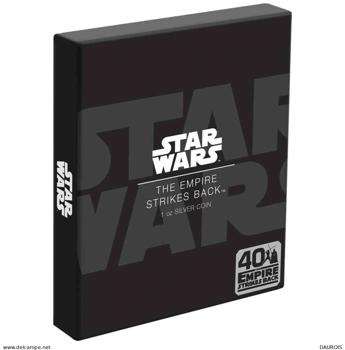 THE EMPIRE STRIKES BACK 2020 N° 2 - 1 OZ STAR WARS - 40TH ANNIVERSARY - Niue