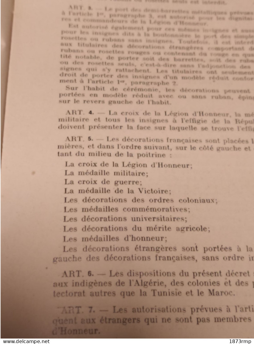 LA LEGION D'HONNEUR, JULES RENAULT