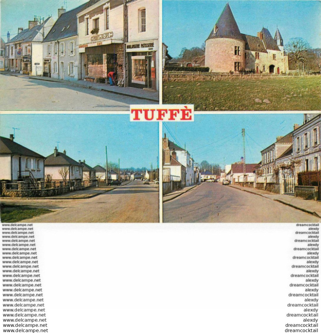 Photo Cpsm Cpm 72 TUFFE 1983 Charcuterie-Café - Tuffe