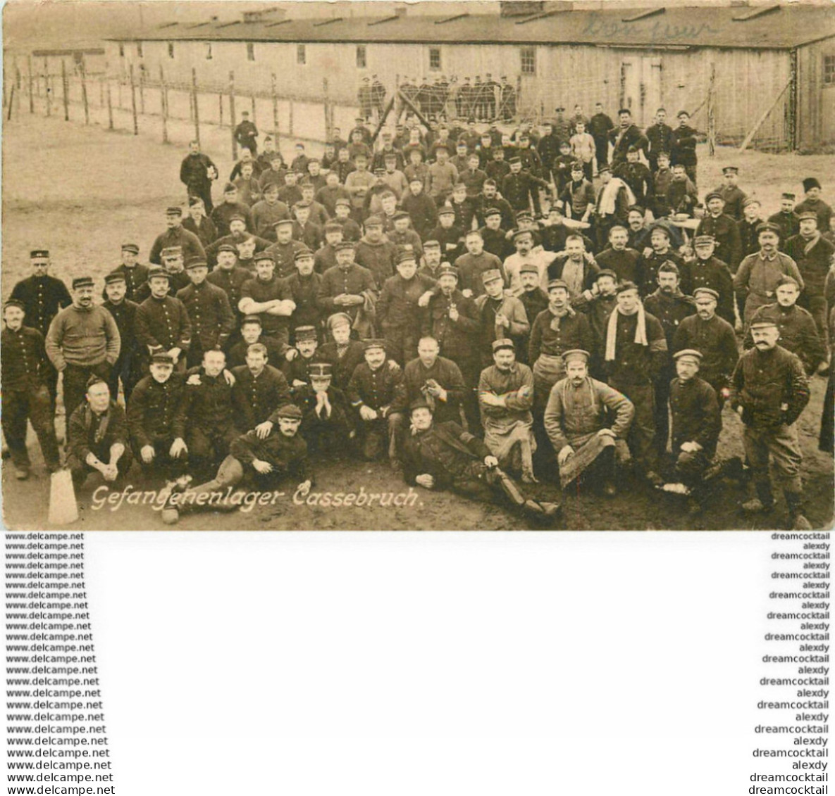 WW SOLTAU. Gefangenenlager Cassebruch 1916. Camp De Prisonniers De Guerre - Soltau