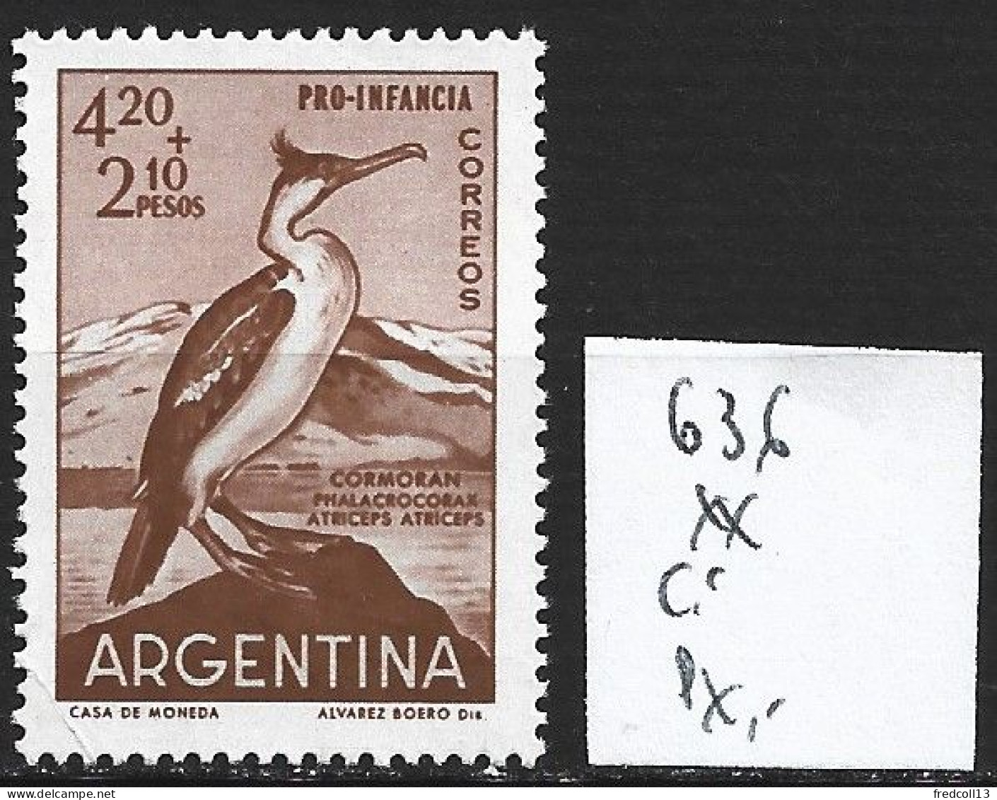 ARGENTINE 636 ** Côte 1.20 € - Unused Stamps