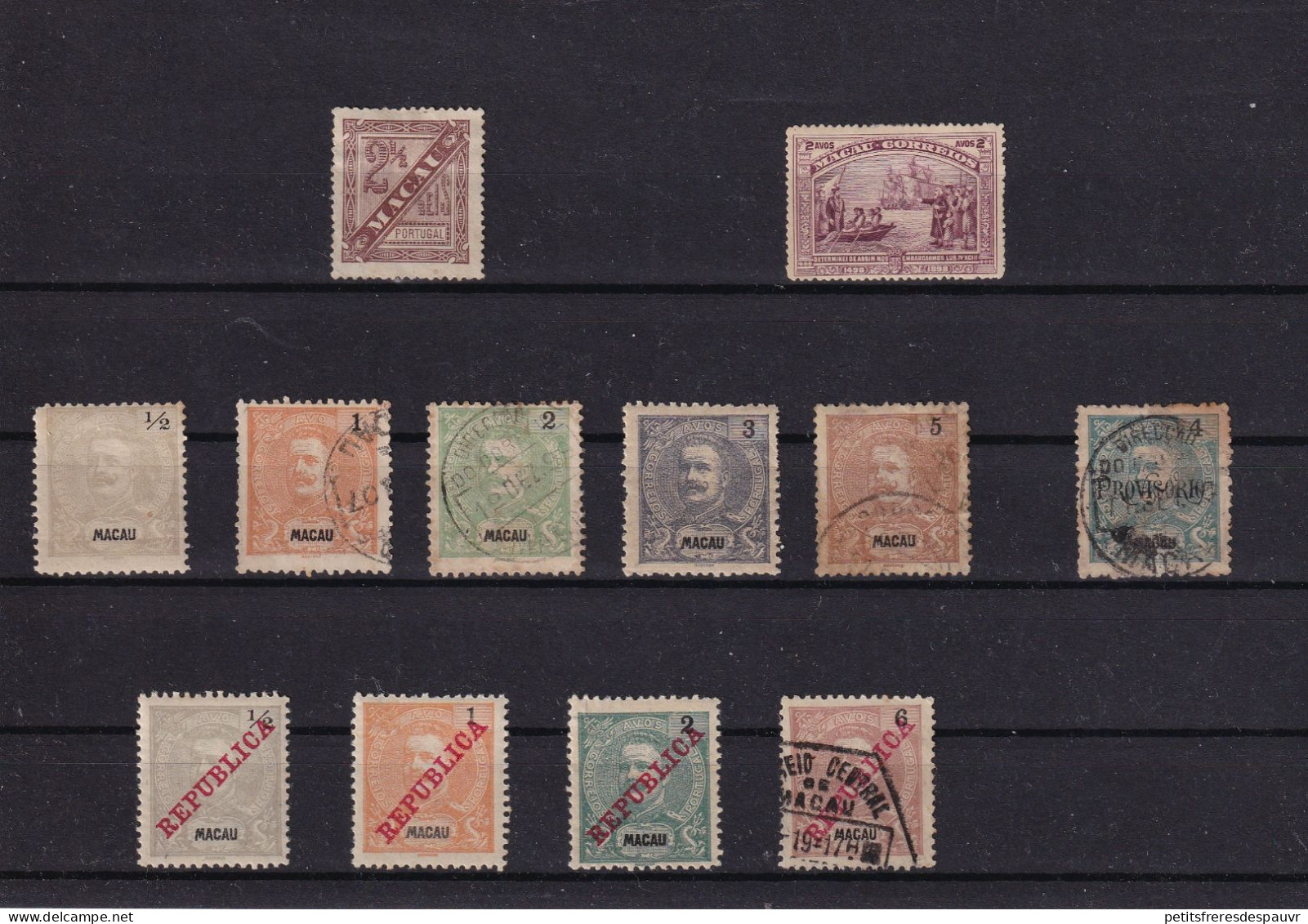 CHINA - Macao : Small Collection (20 Stamps) To Study – Fine To Very Fine - Sonstige & Ohne Zuordnung