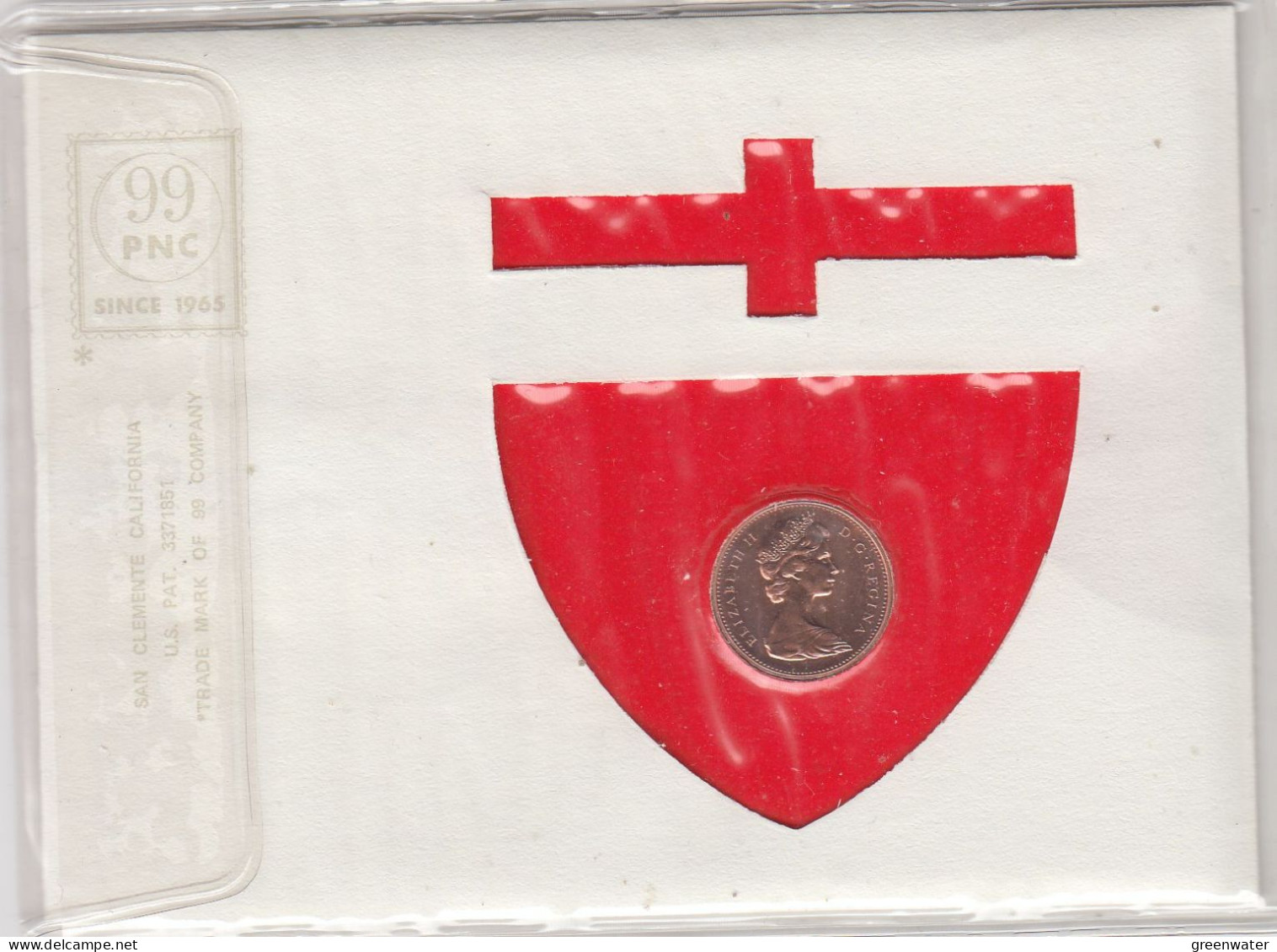 Canada Numisletter 1 Cent Coin Ca Ottawa  9.11.1976 (CN150A) - Briefe U. Dokumente