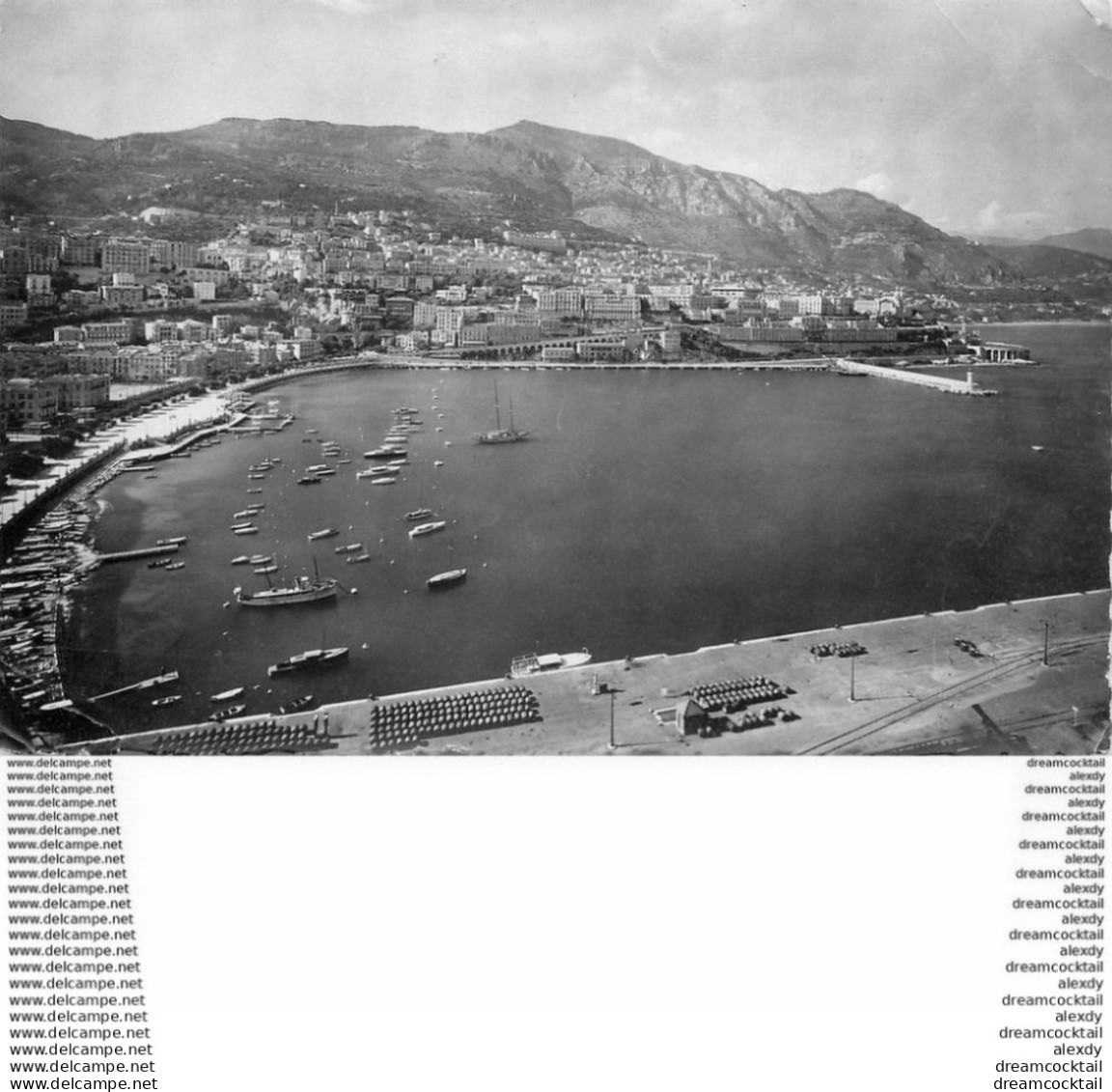 HR Photo Cpsm MONACO. Condamine 1949 - La Condamine