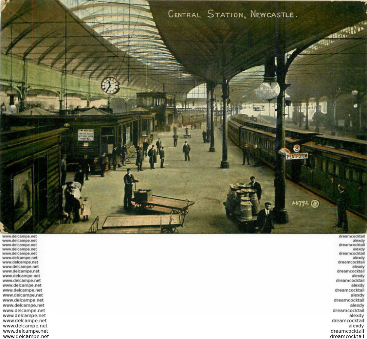 M. NEWCASTLE. Central Station - Newcastle-upon-Tyne