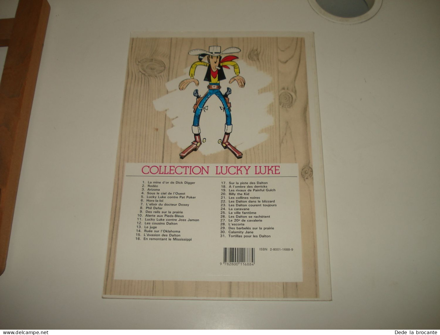 C53 / Lot de 3 " Lucky Luke " - N°15 Re 1989 + N°26 Re 1980 + N°31 RE 1970 - TBE