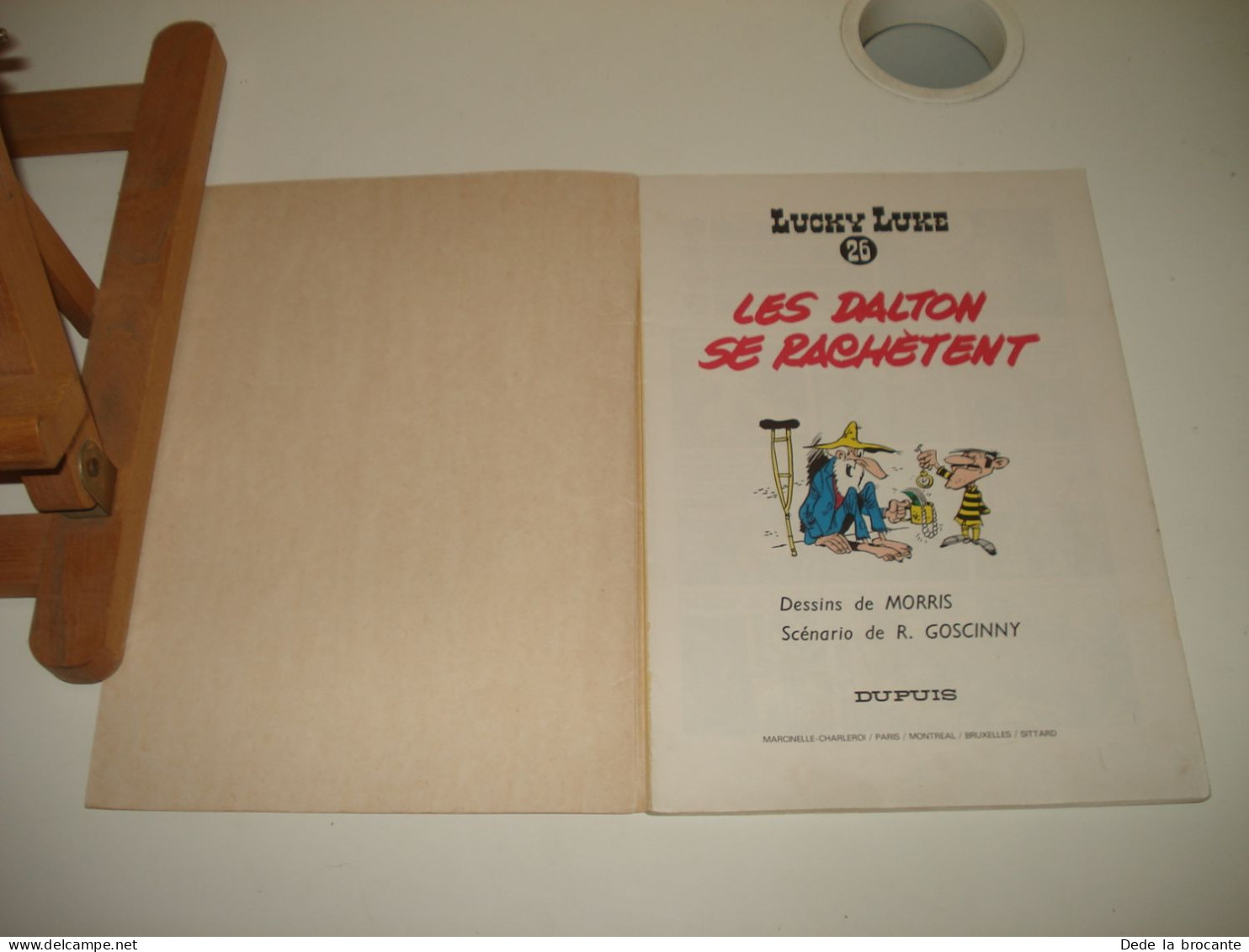 C53 / Lot de 3 " Lucky Luke " - N°15 Re 1989 + N°26 Re 1980 + N°31 RE 1970 - TBE