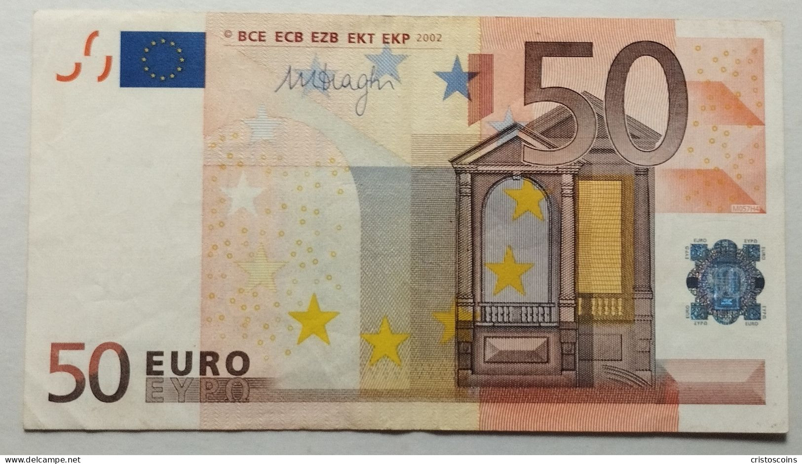 Europa Union 50€ V 2002 M057H4.P.(Cas - 50 Euro