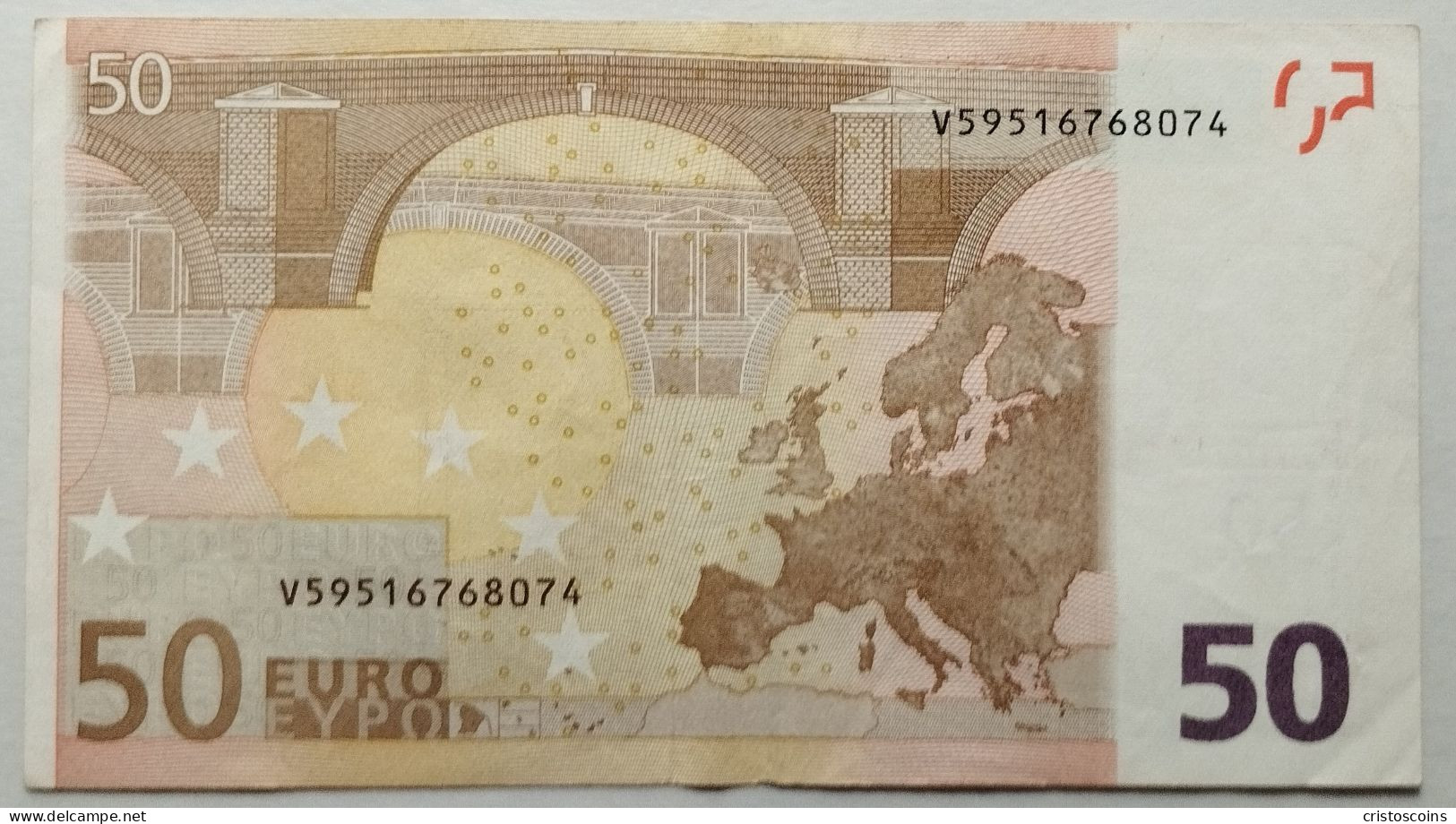 Europa Union 50€ V 2002 M057H4.P.(Cas - 50 Euro