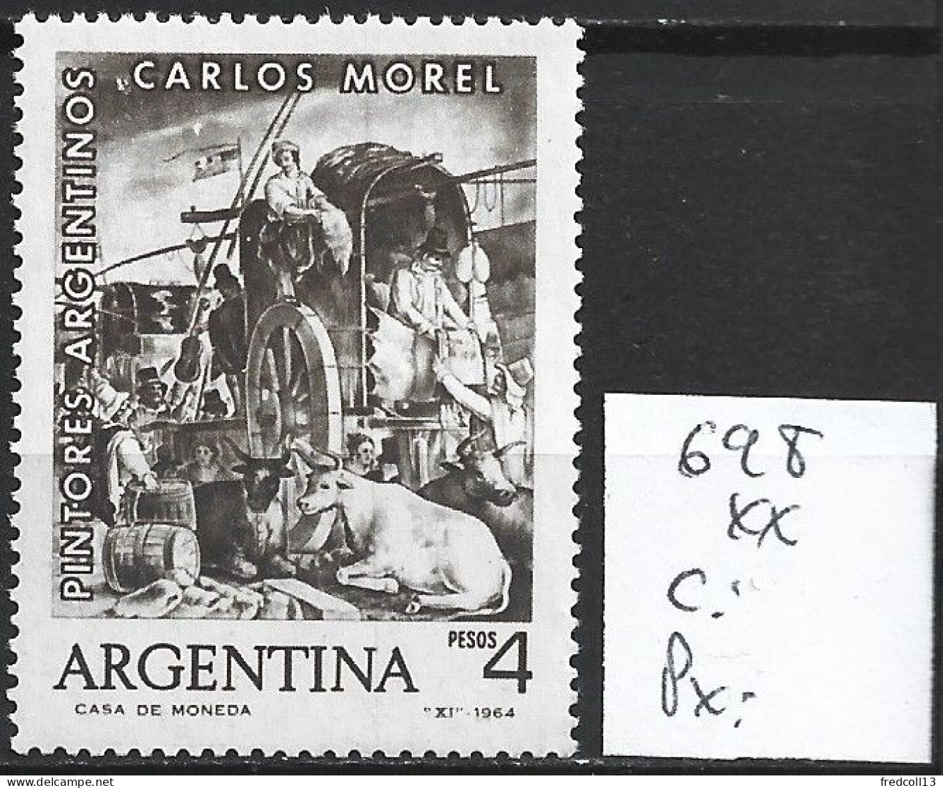 ARGENTINE 698 ** Côte 0.30 € - Nuevos