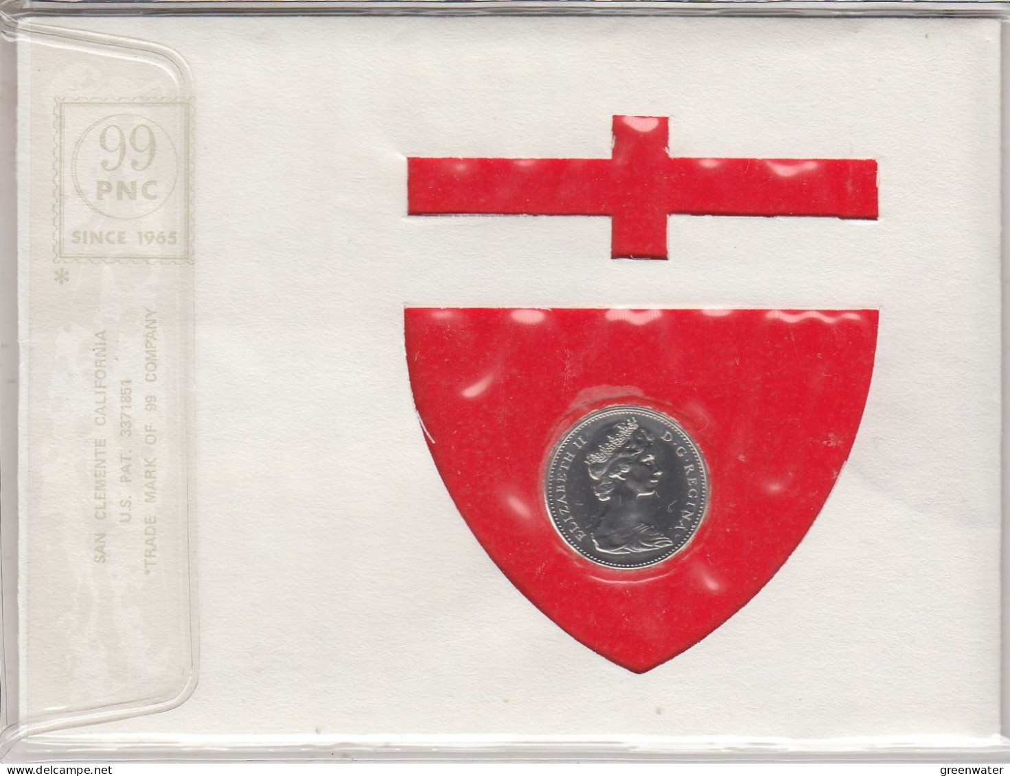 Canada Numisletter 5 Cent Coin Ca Ottowa 9.II.1976 (CN150E) - Brieven En Documenten