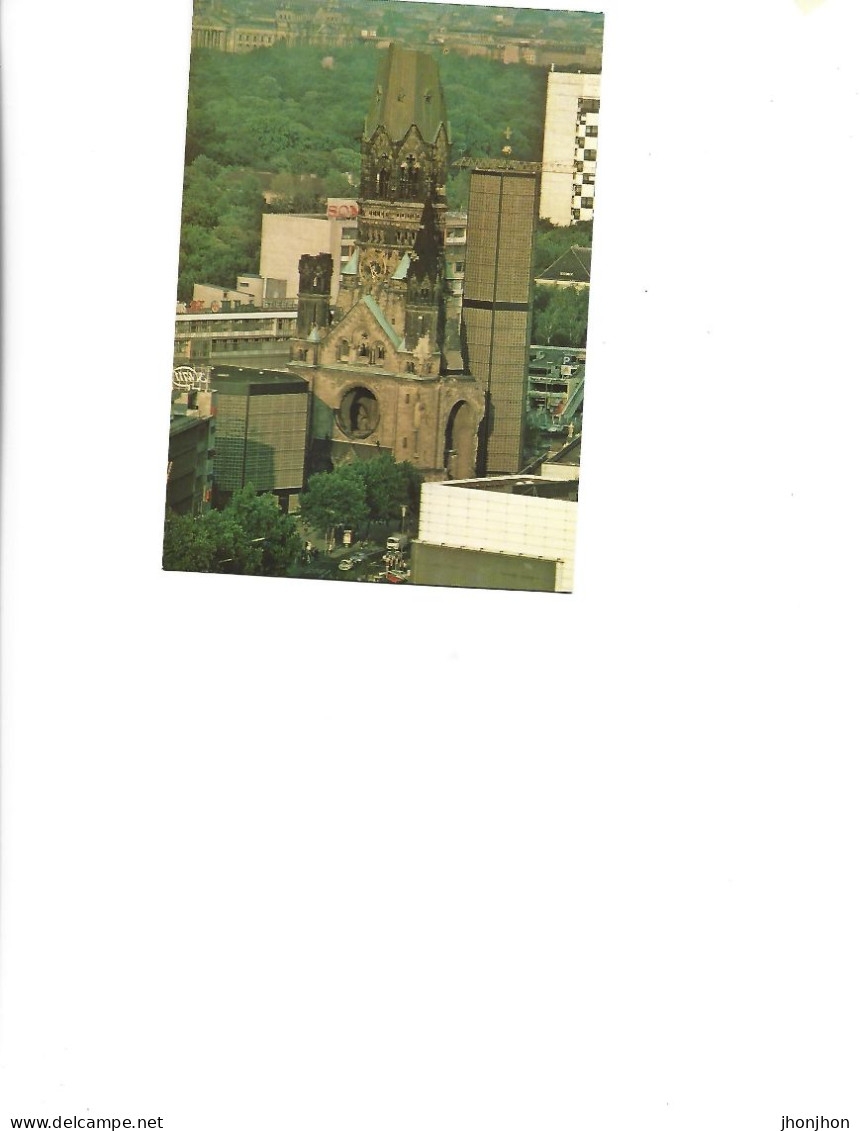 Germany - Postcard Unused -   Berlin, Kaiser Wilhelm Memorial Church - Wilmersdorf