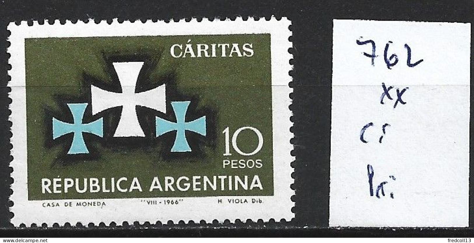 ARGENTINE 762 ** Côte 0.30 € - Nuevos