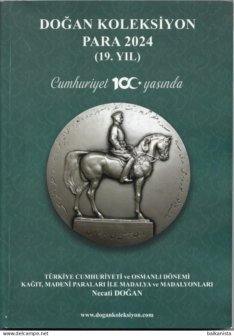 Dogan Koleksiyon Ottoman & Turkey Banknotes  Medals Coins Catalogue 2024