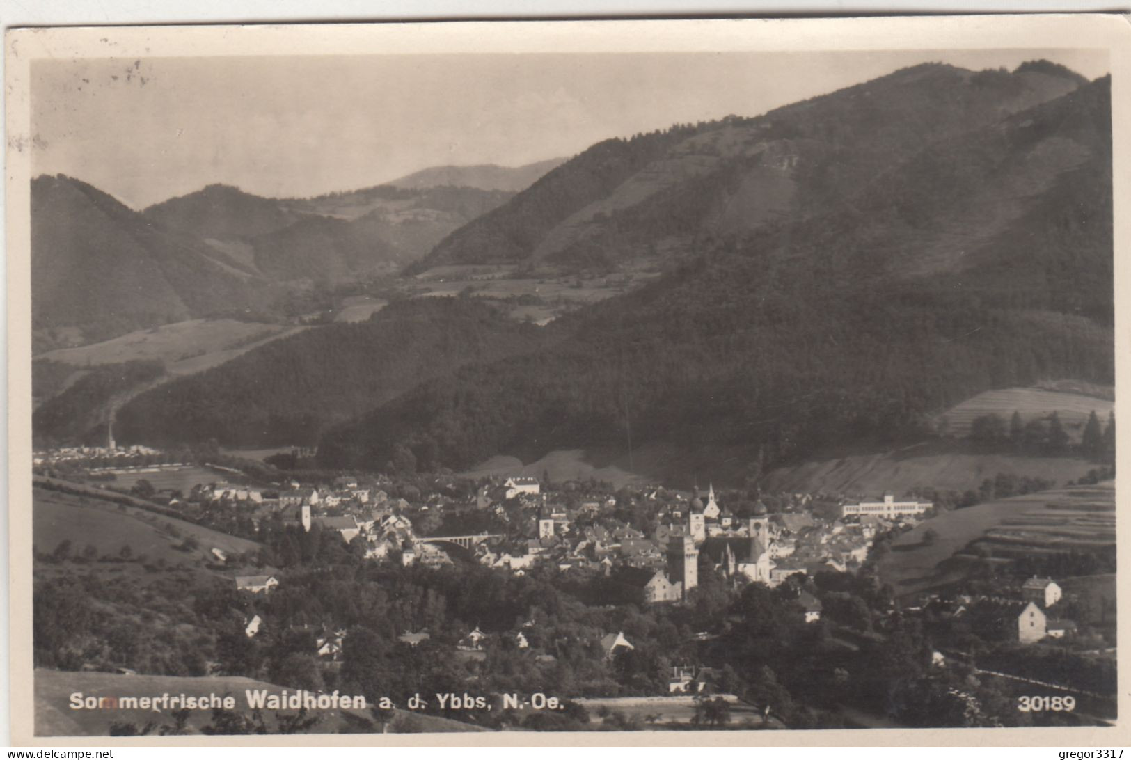 D9114) Sommerfrische WAIDHOFEN A. D. Ybbs - NÖ - FOTO AK 1933 - Waidhofen An Der Ybbs