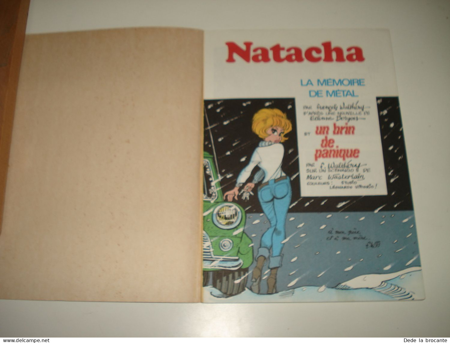 C53 / Lot De 2 " Natacha " -  N° 8 E.O De 1981 + N° 3 Re De 1981 - TBE - Natacha