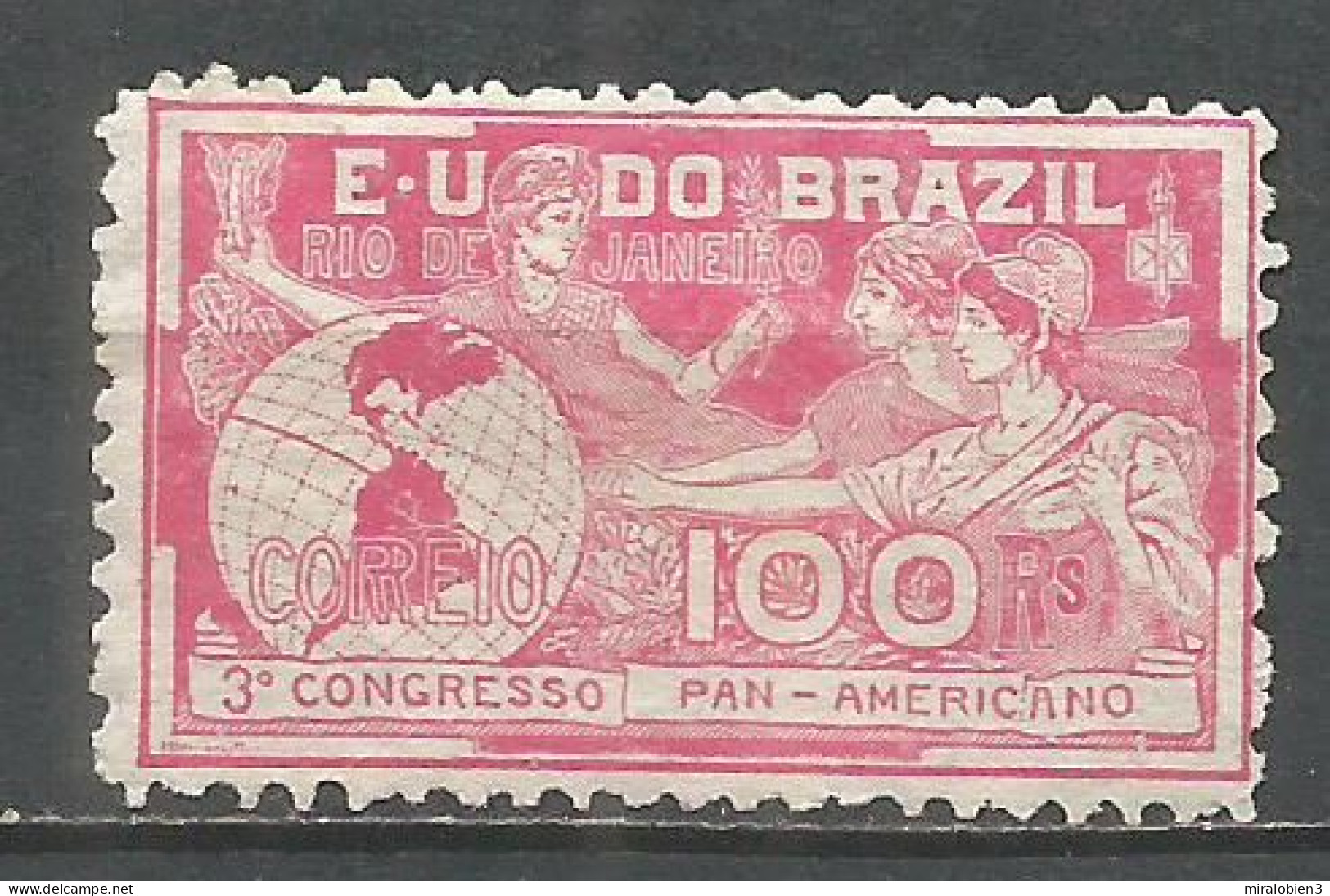 BRASIL YVERT NUM. 126 NUEVO SIN GOMA - Unused Stamps