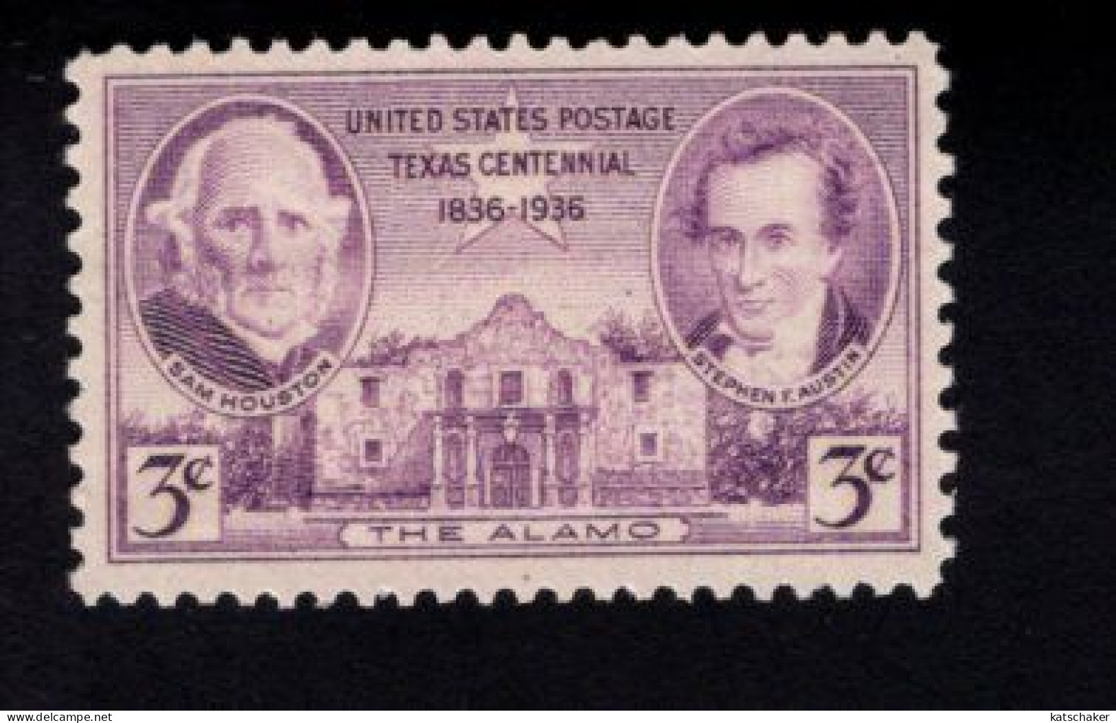 1912268052 1936 SCOTT 776 (XX) POSTFRIS MINT NEVER HINGED - TEXAS CENTENNIAL ISSUE - Neufs