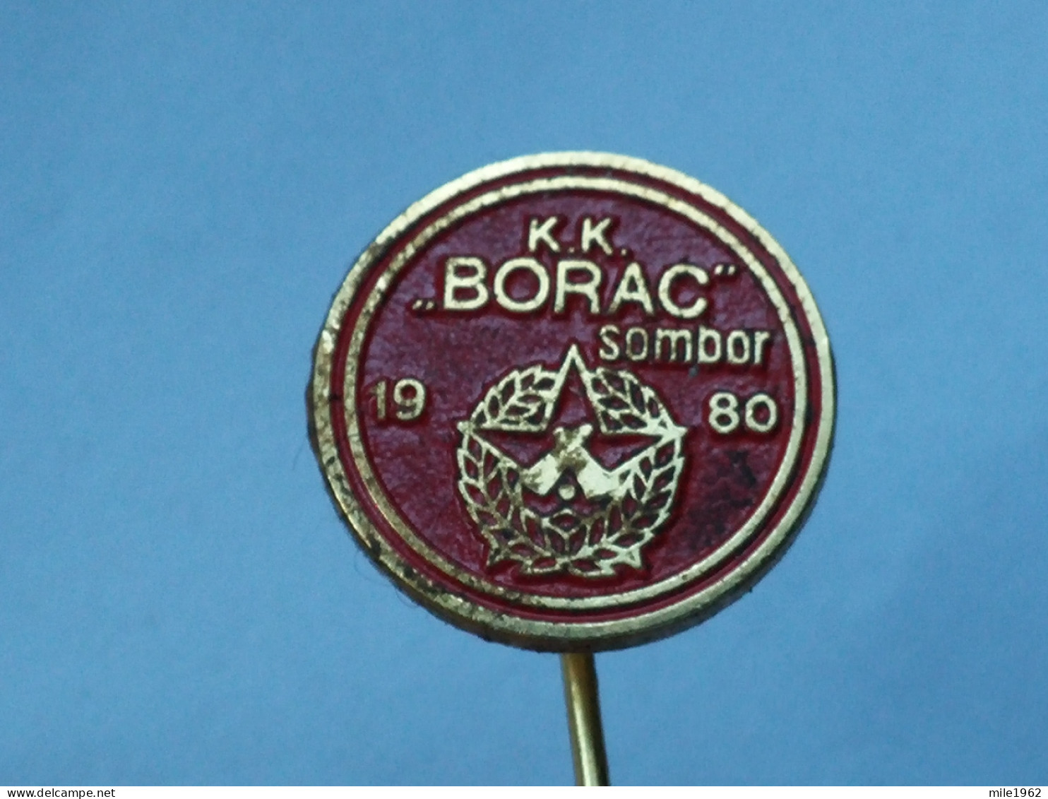 BADGE Z-54-1 - BOWLING CLUB BORAC SOMBOR, SERBIA - Bowling