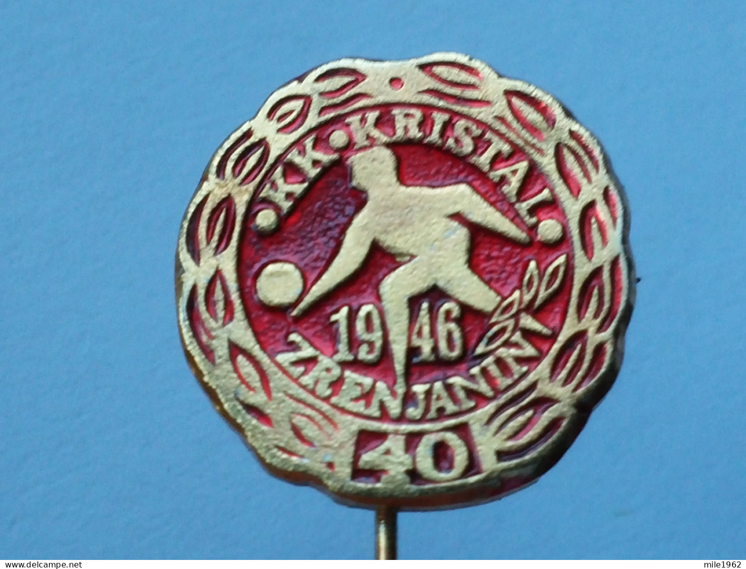 BADGE Z-54-1 - BOWLING CLUB KRISTAL ZRENJANIN, SERBIA - Bowling