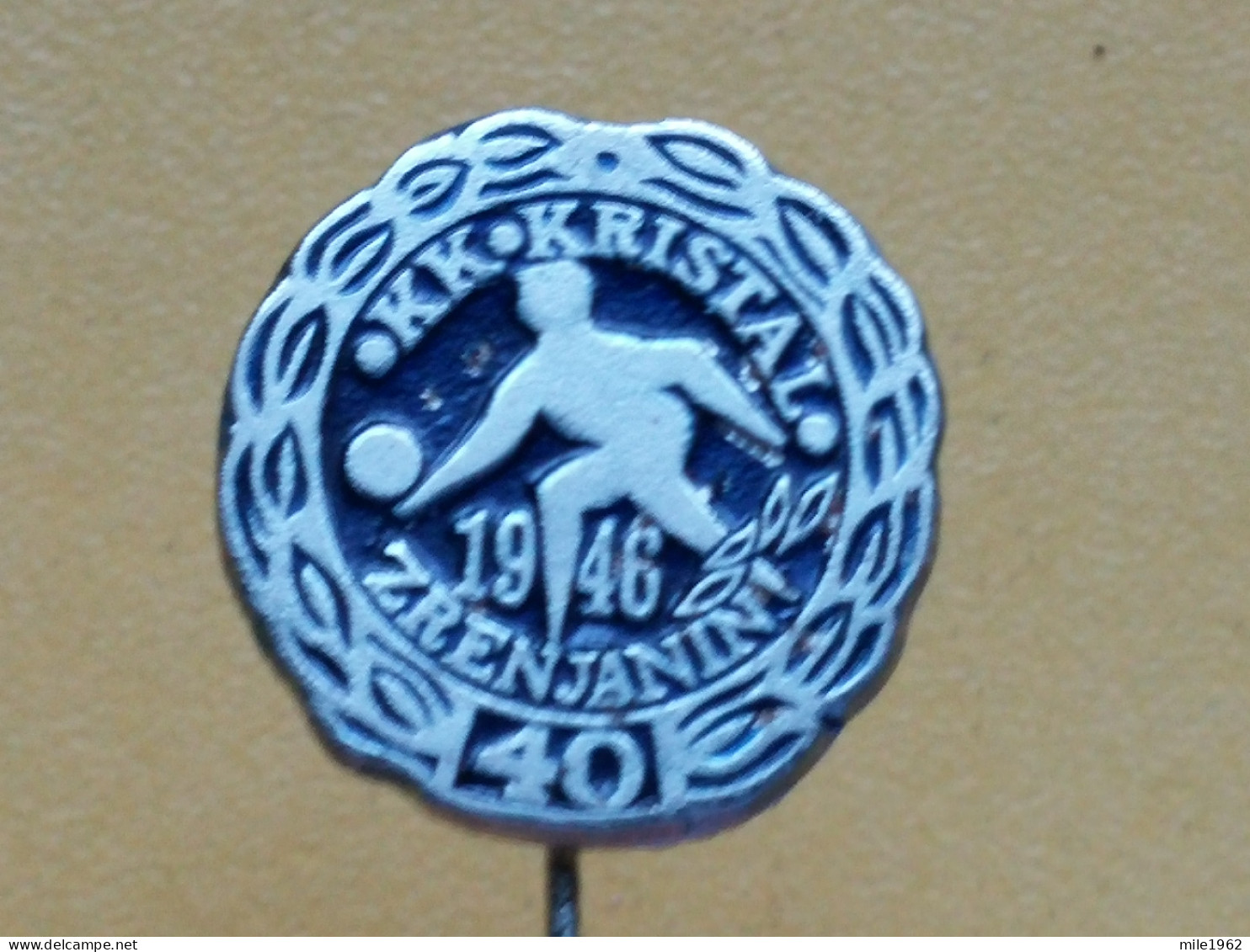 BADGE Z-54-1 - BOWLING CLUB KRISTAL ZRENJANIN, SERBIA - Bowling