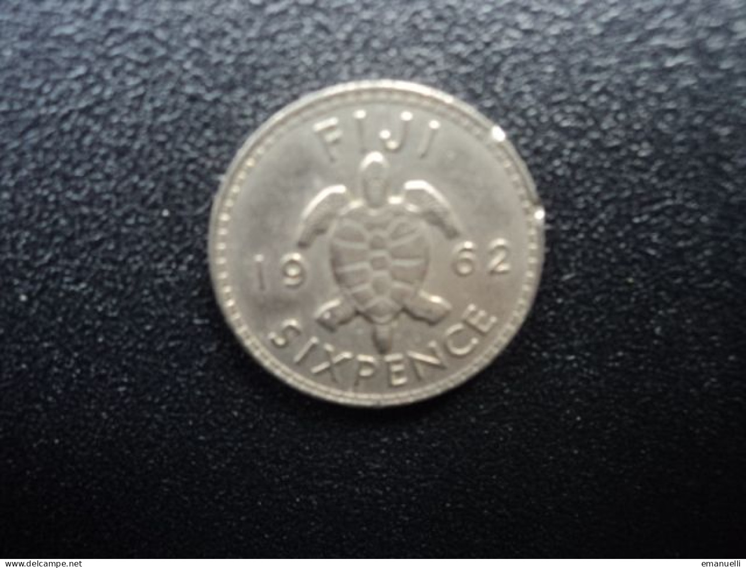 FIDJI : 6 PENCE   1962    KM 19    SUP * - Fiji